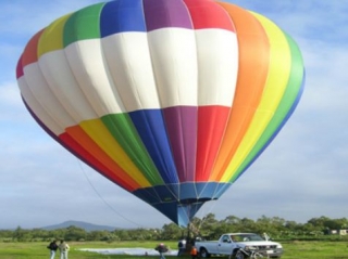 Despegue del globo